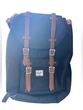 Herschel Supply Co. Little America Backpack – Black & Heritage Tan